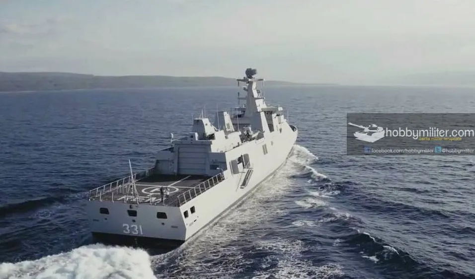 Kapal PKR KRI Raden Eddy Martadinata 331
