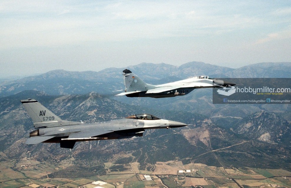 MiG-29 vs F-16, Mana Pesawat Tempur Yang Lebih Unggul?