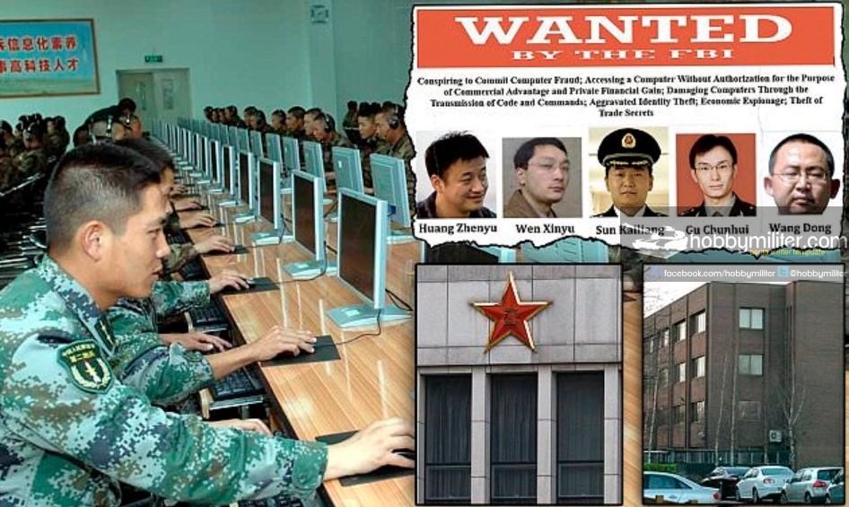 FBI menerbitkan surat penahanan DPO hacker China