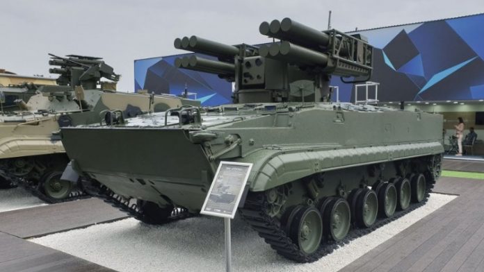 Sosna on BMP3F Chassis