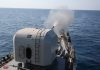 KRI Nala-363 Laksanakan Uji Coba Penembakan Kanon 120 Milimeter