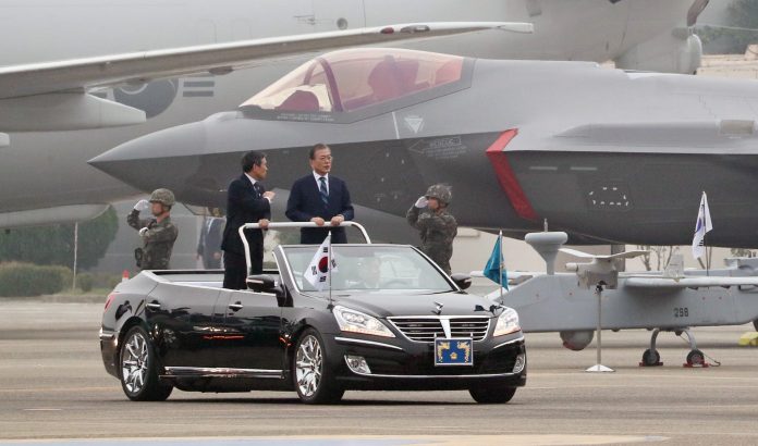 Jet Tempur F-35 AU Korea Selatan Mulai Penampilan Publiknya