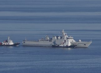 KRI Frans Kaisiepo 368 Dan KRI John Lie 358 Tiba Di Subic Bay Filipina