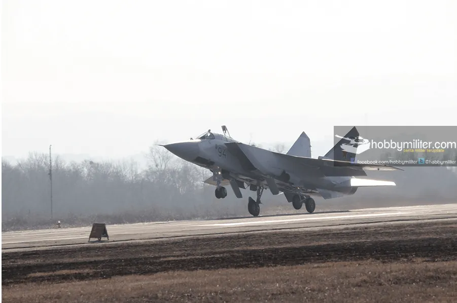 Mikoyan Gurevich MiG-31 Foxhound, Pesawat Tempur Rusia Tercepat Saat Ini