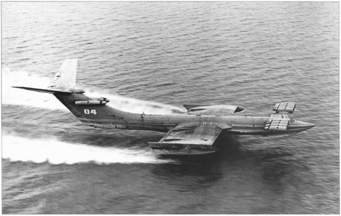 Ekranoplan KM, Si Monster Laut Kaspia Ekranoplan KM, Si Monster Laut Kaspia