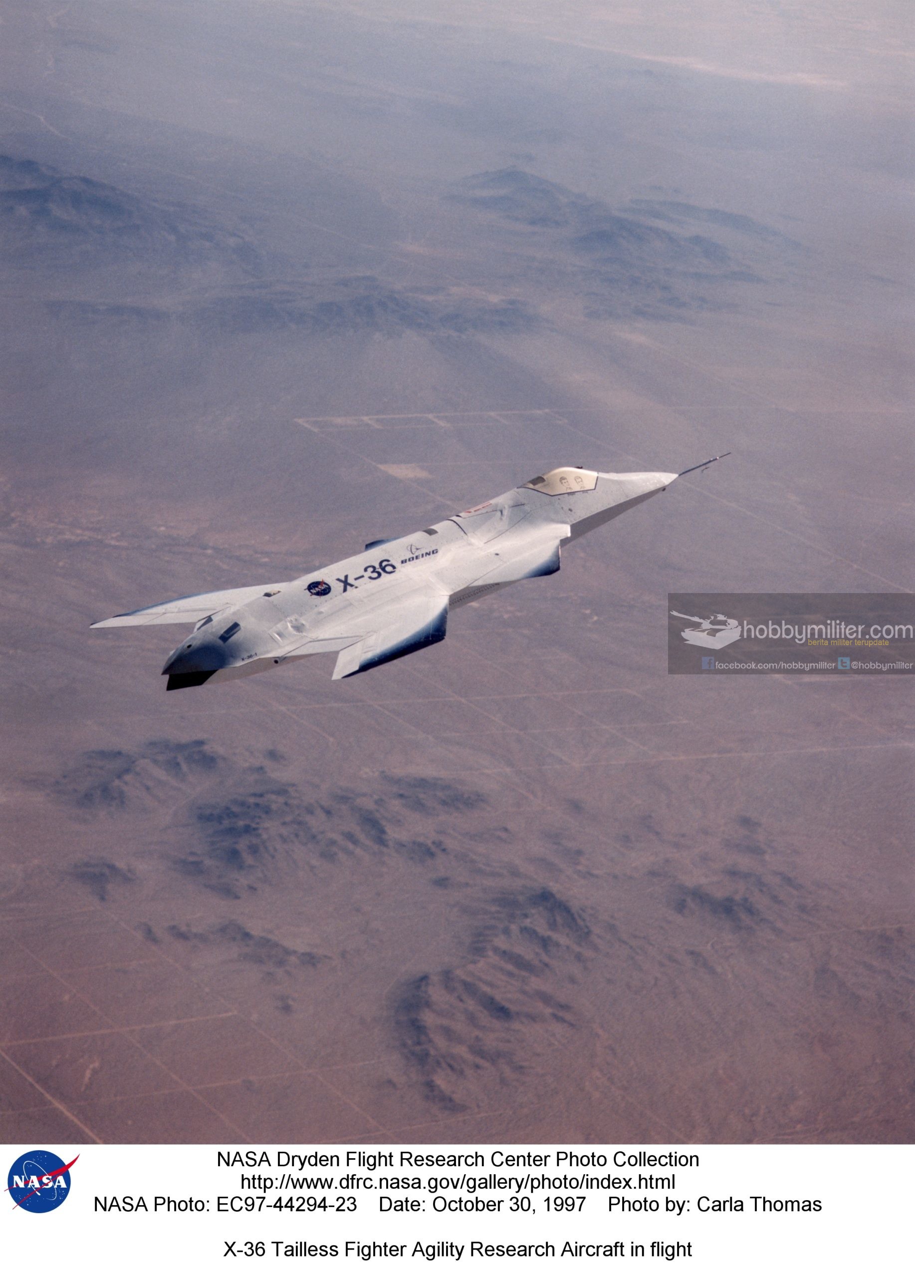 Uji Terbang X-36