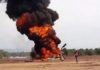 Helikopter Mi-17 TNI AD Jatuh Dan Terbakar di Kendal
