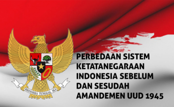 Perbedaan Sistem Ketatanegaraan Indonesia Sebelum dan Sesudah Amandemen UUD 1945