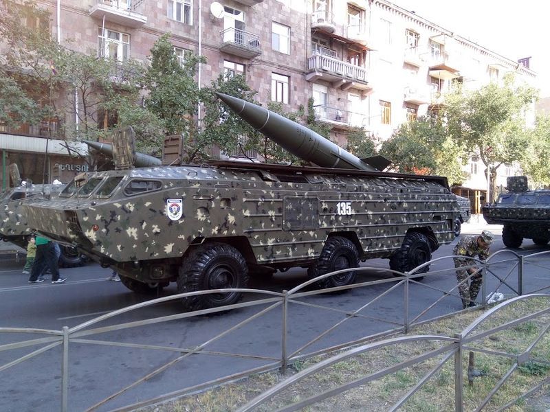 Peluncur rudal Tochka U milik Armenia