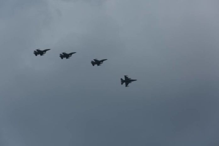 FA-50PH AU Filipina Latihan Bersama F-16 AU AS