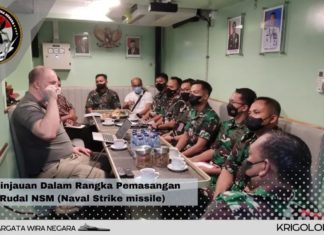 KRI Golok 688 Akan Dilengkapi Rudal NSM