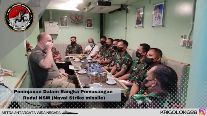 KRI Golok 688 Akan Dilengkapi Rudal NSM