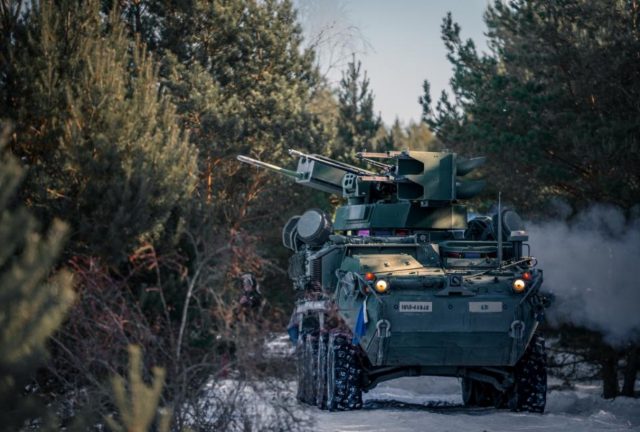 Stryker M-SHORAD Memulai Debut Di Eropa