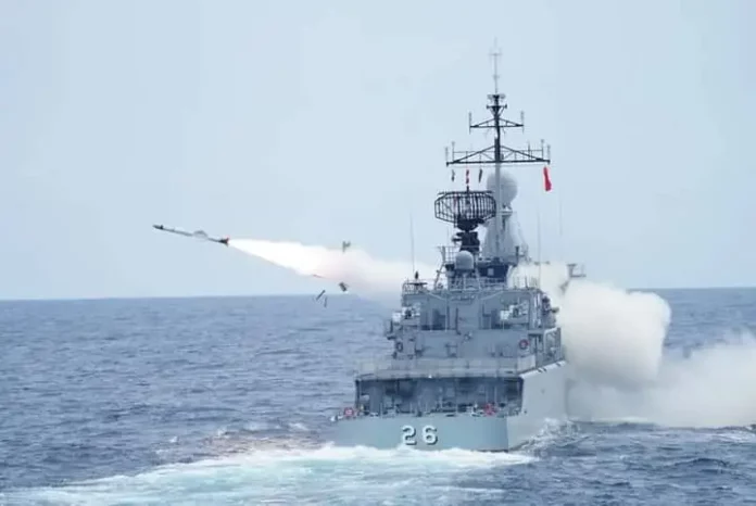 Malaysia Tembakkan Rudal Exocet Dalam Latihan TAMING SARI 21/2022
