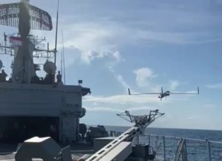 Drone ScanEagle Perkuat KRI Abdul Halim Perdanakusuma 355