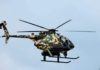 Helikopter MD530G Tentera Darat Malaysia Unjuk Kemampuan Di LKT 2022