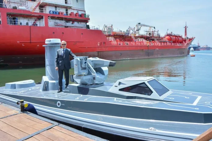 SANCAR USV Kapal Bersenjata Tanpa Awak Buatan Turki Resmi Diluncurkan SANCAR USV Kapal Bersenjata Tanpa Awak Buatan Turki Resmi Diluncurkan