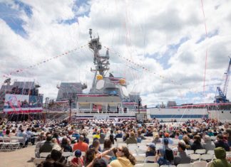 USS John Basilone DDG 122 Diresmikan USS John Basilone DDG 122 Diresmikan