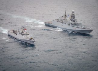 Latihan Bersama SJA KRI Sultan Iskandar Muda 367 Dan ITS Virginio Fasan F 591 Latihan Bersama SJA KRI Sultan Iskandar Muda 367 Dan ITS Virginio Fasan F 591