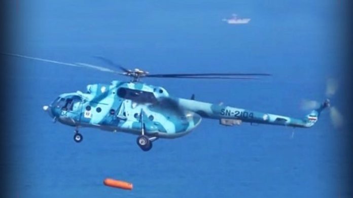 Helikopter Mi-17 AL Garda Revolusioner Iran Mampu Tebarkan Ranjau Laut Helikopter Mi-17 AL Garda Revolusioner Iran Mampu Tebarkan Ranjau Laut