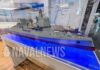 TKMS Jerman Tampilkan Mock-up Frigate MEKO A-400 AMD Di Euronaval 2024 TKMS Jerman Tampilkan Mock-up Frigate MEKO A-400 AMD Di Euronaval 2024. Mock-up Model Kapal Frigate MEKO A-400 AMD Ditampilkan Pada Ajang Euronaval 2024.