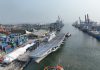 Kapal ITS Giuseppe Garibaldi Resmi Tiba Di Jakarta Kapal ITS Giuseppe Garibaldi Resmi Tiba Di Jakarta