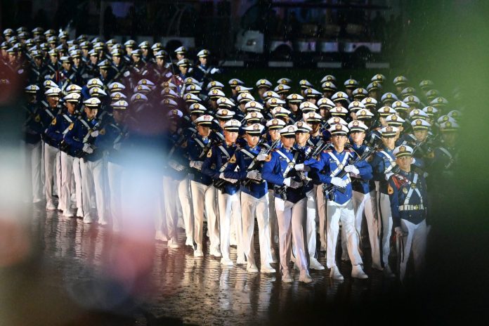 Defile Taruna TNI di Lapangan Pancasila Akmil, Magelang