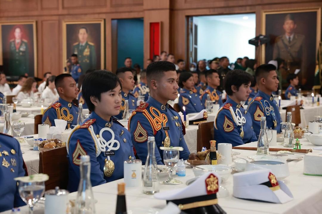 Ruang makan taruna di Akademi Militer, Magelang